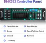Stage Lights with Sound Activated & DMX Control, 8 Pack 18x3 W LED Par Lights, Versatile DJ Light for Stage Uplighting, Wedding, Party Events, Clubs,Music Shows & Holiday Decorations - Image 3