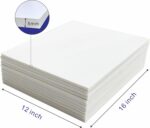 12 Pack Foam Core Board, ZJCEASER 12 x 16 White Poster Board, 3/16" Thickness Sign Board Craft Foam Sheet for Signboards, School Projects, University Displays, College Events, Arts & Crafts, Framing - Image 3