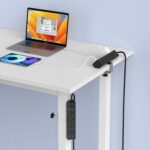 40W Fast Charging Station,Desk Clamp Power Strip 20W USB C,8 Outlets,8 USB Ports,4 USB C and 4 USB A, Office Furniture Nightstand Edge Mount Surge Protector, 14AWG Cord, Fits 1.9" Tabletop Edge - Image 7