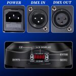 Moving Head DJ Lights, 150W 6 Arms Party Light RGBW 4in1 LED Disco Lights DMX512 & Sound Activated with Mixed Stage Lighting Effects for DJ Club Bar KTV Wedding Festival Live Show - Image 3