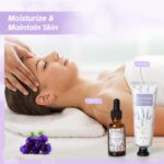 Lavender Spa Gifts Set, 11 Pcs Bath Gift Set for Women, Relaxing Spa Gifts, Bath Spa Gift Basket for Women, Self Care Gifts, Care Package, Home Spa Products, Birthday Gifts for Women, Lavender Gifts - Image 5