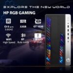 HP RGB Gaming Desktop Computer, Intel Quad Core I5-6500 up to 3.6GHz, GeForce GT 1030 2G, 32GB DDR4, 1T SSD + 3T HDD, RGB Keyboard & Mouse, 600M WiFi & Bluetooth, Win 10 Pro (Renewed) - Image 4