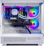 Skytech Gaming Azure 3 Desktop PC, Ryzen 7 9700X 3.8 GHz (5.5GHz), NVIDIA RTX 4060 8GB, 1TB NVMe SSD, 16GB DDR5 RAM 6000, 650W Gold PSU, 360mm ARGB AIO, Wi-Fi, Win 11 - Image 3