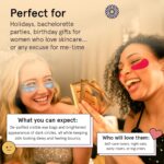 grace & stella Under Eye Patches (12 pairs) Eye Masks for Puffy Eyes and Dark Circles - Birthday Gifts for Women, Bachelorette Party Favors, Bridesmaid, Self Care and Relaxation Gifts for Her - Vegan - Image 4