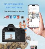 SD Card Reader for iPhone, iPad, USB C and Lightning Dual Port SD Card Adapter, Memory Card Reader for Camera Adapter, Support SD, Micro SD, USB 3.0, No App Driver Required - Image 5