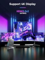 T1-Pro Mini Gaming PC Core i9-13900HK/RTX4060 8G GDDR6,Mini Gaming Computer 64GB RAM DDR5-5200,2TB PCIe4.0 SSD,Adjustable RGB Light,WiFi6E/BT5.3/2.5G LAN/USB-C 4K@60Hz Win11 Pro Desktop PC - Image 7