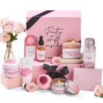 Spa Gifts for Women Bath Gift Baskets Relaxing Spa Self Care Gift for Mom Her Sister Wife Auntie Home Bath Care Package Thank You Gift Birthday Gift for Women Friendship Ideas - Image 2