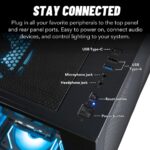 Panorama Gaming PC Desktop (NVD GeForce RTX 5070, Intel 24-Core i9-14900KF Processor, 32GB DDR5 RAM, 2TB NVMe SSD, WiFi 6E + BT, HDMI, RJ45, Windows 11 Pro) Best 2025 Prebuilt Tower RGB Gamer Computer - Image 7