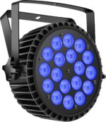 Par Lights LED Stage Lights, U`King 12Wx18 RGBW Uplight Stage Lighting Effect by DMX and Sound Activated Control Wash Light for Wedding Parties Church Club DJ Live Show - Image 2
