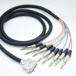 Arklove 7ft 1/4 TRS Snake Cables Audio Patch db25 to TRS Cable 8 Channel Connector Digital Splitter Microphones Stage & Studio Recording Equipment Profesional Live Cable - Image 2