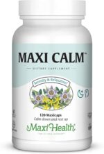 Maxi Kosher for Passover Calm Serenity and Relaxation Support Capsules, 120 Count - Image 2