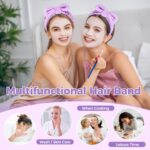Birthday Gifts for Women, Self Care Gifts Get Well Soon Gifts,Lavender Spa Flannel Blanket Gift Set, Gift For Female Friend, Mom, Wife, Girlfriend, Sister, Teacher's Day Gift Her Birthday Gift - Image 8