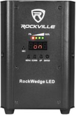 Rockville RockWedge LED 54W RGBWA+UV Battery Powered Par Light, Wireless DMX, Rechargeable, Compact Design, for DJs and Events - Image 3