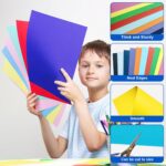 50 Pcs Color Poster Board Paper 11x14, ROOKEA Vision Boards Bulk 230 Gsm Thick Blank Smart Posterboard Card for School Arts Craft Classroom Projects Drawing Scrapbooking Graphic - Image 4