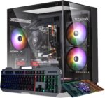 Prebuilt Gaming PC Desktop Computer,Intel Core i5 Desktop,Operating at A Frequency of 3.2-3.6 GHz,RX550 Graphics Card with 4GB GDDR5 Video Memory,16GB RAM, 512GB NVME SSD,WiFi5,RGB Fan x4 Windows 11 - Image 2