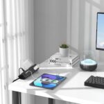 40W Fast Charging Station,Desk Clamp Power Strip 20W USB C,8 Outlets,8 USB Ports,4 USB C and 4 USB A, Office Furniture Nightstand Edge Mount Surge Protector, 14AWG Cord, Fits 1.9" Tabletop Edge - Image 8