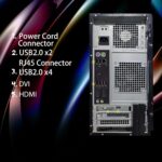 Dell Optiplex 7020 Gaming Desktop PC - Intel Core i7 4th Gen 3.4GHz, NVIDIA GeForce GT 1030 2GB, 16GB RAM, 512GB SSD, HDMI, DVI, VGA, New Keyboard, Mouse, Wi-Fi, Windows 10 Professional(Renewed) - Image 6
