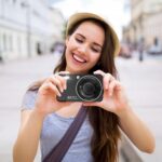 Digital Camera, 4K 64MP, 18X Zoom, Point and Shoot Digital Camera with 64GB SD Card & 2 Batteries, Portable Rechargeable Small Camera for Kids Teens Adult, Black - Image 8