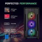 Skytech Shadow Gaming PC Desktop, Ryzen 5 5600 3.5 Ghz (4.4GHz Turbo Boost), AMD RX 6600 8GB GDDR6, 1TB SSD, 16GB DDR4 RAM 3200, 650W Gold PSU, Wi-Fi, Win 11 Home - Image 8