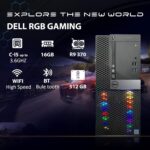 Dell RGB Gaming Desktop PC, Intel Quad I5 up to 3.6GHz, Radeon R9 370 4G GDDR5, 16GB RAM, 512G SSD, WiFi & Bluetooth, RGB Keyboard & Mouse, Win 10 Pro (Renewed) - Image 4