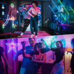 U`King Party Lights RGB Stage Lighting Beam Animation 3D Laser Lights Patterns with DMX512 Sound Activated Remote Control for Festival Bar Nightclub Wedding Live Show Church(2PCS) - Image 7