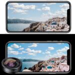 KEYWING Phone Camera Lens 3 in 1 Phone Lens Kit, 198 Fisheye Lens + 120 Super Wide-Angle Lens + 20x Macro Lens for iPhone Samsung Android Smartphone Black 3in1 - Image 4