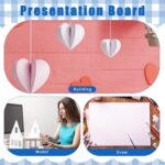 50 Pcs White Foam Board 11 x 14 Foam Core Baking Board 1/8 Thickness Mat Boards White Poster Board Sheets Polystyrene Poster Board Signboard for Presentations School Office Art Craft - Image 7