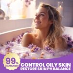 Spa Gifts for Women - Spa Luxetique Bath Baskets for Women, 8 Pcs Lavender Bath Sets with Bubble Bath, Lotion, Birthday Sets, Mothers Day Gifts for Mom - Image 4