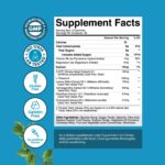 Pure Calm and Relaxing Magnesium Supplement - Magnesium for Stress Support & Rest Ease for Adults - High Absorption Mg Citrate Gummies with L Theanine & Ashwagandha for Muscle Cramps - 90 Count - Image 3