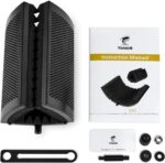 TONOR Microphone Isolation Shield, Studio Mic Sound Absorbing Foam Reflector for Any Condenser Microphone Recording Equipment Studio, Black - Image 8