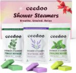 Shower Steamers Aromatherapy 6 Pack Gifts for Women Mom Men, Gifts for Her Stress Relief Home Spa, Birthday Gift Lavender Natural Essential Oil Self Care Relaxation Shower Bombs Teen - Image 2