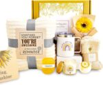 Get Well Gifts for Women After Surgery 10pc Gift Baskets Feel Better Spa Gift Basket Care Package for Mom Her Wife Friend Grandma - Image 2