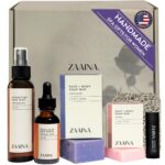 ZAAINA Spa Gift Set for Women - Relaxation Spa Kit Handmade in USA, Luxury Birthday Gifts for Women, Spa Gift Basket for Mom, Pampering At Home Bath and Body Self Care Spa Package - Image 2