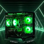 Gaming PC Desktop, Intel Core i5 14400F, RTX 4060, 32GB RAM, 1TB SSD, ARGB Fan, Tower Computer for Gaming and Office - Image 6