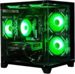 Gaming PC Desktop, Intel Core i5 14400F, RTX 4060, 32GB RAM, 1TB SSD, ARGB Fan, Tower Computer for Gaming and Office - Image 2
