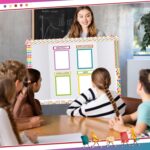90 Pcs Science Fair Board Supplies 60 Trim Scalloped Bulletin Board Borders 24 Presentation Board Subtitles 6 Science Fair Titles for Classroom Display Boards(Colorful) - Image 7