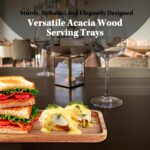 Set of 3 Versatile Acacia Wood Serving Trays - Elegant Wooden Platters for Home Decor, Cheese, Fruit, and Charcuterie Presentation - Ideal for Hosting and Entertaining - Image 4