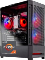 Skytech Blaze4 Mini Gaming PC Desktop, Ryzen 7 5700 3.7 GHz (4.6GHz Turbo Boost), NVIDIA RTX 4060 8GB GDDR6X, 1TB SSD, 16GB DDR4 RAM 3200, 650W Gold PSU, Wi-Fi, Win 11 Home - Image 2
