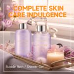 Spa Gifts for Women, Lavender Gift Set, Body & Earth 6 Pcs Bath Gift Sets, Self Care Gifts, Birthday Gifts for Women, Relaxing Spa Set,Christmas Gifts - Image 4