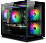 NEON Gaming PC - AMD Ryzen 7 Processor up to 4.1 GHz, 16GB DDR4 RAM, 512GB SSD, AMD Radeon RX 580 8GB, WiFi, Windows 11 Pro - Image 2