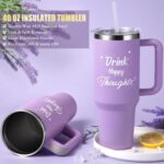 Birthday Gifts for Women - Self Care Gifts Get Well Soon Gifts, Happy Birthday Spa Gift Baskets w/Flannel Blanket 40 OZ Tumbler, Mothers Day Bday Gifts for Mom Wife Sister Best Friend Her Daughter - Image 5