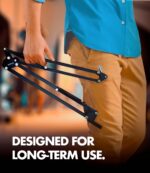 Movo Podcast Microphone Kit with CastMic Dynamic XLR Microphone with Boom Arm for Recording Vocals, PC, Gaming, Streaming, YouTube, and Musicians - Studio Cardioid Podcast Mic for Content Creators - Image 7