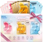 grace & stella Under Eye Patches (12 pairs) Eye Masks for Puffy Eyes and Dark Circles - Birthday Gifts for Women, Bachelorette Party Favors, Bridesmaid, Self Care and Relaxation Gifts for Her - Vegan - Image 2