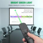 Presentation Clicker Mouse Control with Green Light for PowerPoint Presentations, Wireless Presenter Remote Control Slide Clicker for Classroom Office - Image 3