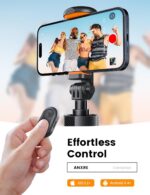 71" Phone Tripod, NT79 Extendable Selfie Stick for Cell Phone＆Camera Photo Video Kits, Phone Tripod Stand Holder with Remote Compatible with iPhone Android, Camera - Image 8