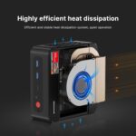 P4 Light Gaming Mini PC, Ryzen 7 5825U, 32GB RAM 1TB SSD, 11 Pro Triple 4K 60HZ Displays Desktop Computers, Support PS3 Emulator Micro PC, HDMI+DP+Type-C, WiFi 6E, BT5.2, Dual 2.5GbE LAN - Image 10
