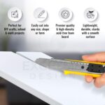White Foam Board 12 x 16 x 1/8" (3mm) Inch, 15 Pack Acid-Free Foam Core Poster Board Sheets for Art, Crafts, Presentation, Vision Board, Signboard, and Party Decorations - Image 3