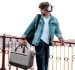 SNIGJAT Audio Mixer Case (Size:15.5"x 13" x 6"), Protective DJ Mixer Bag with 10mm Padding, Large-Capacity Recording Equipment Bag Soft with Adjustable Storage for Cables, Podcast Gear and Mics, Gray - Image 8