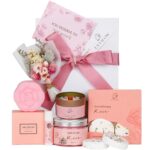 Spa Gifts for Women Bath and Body Gift Basket Mothers Day Gifts Rose Home Spa Set Self Care Gifts for Mom Sister Her Wife Birthday Gift for Women Spa Kit Care Package Thank You Gifts - Image 2
