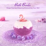 Birthday Gifts for Women, Aoen Unique Spa Relaxation Self Care Gifts for Women Friendship, Best Friend, Mom, Wife, Sister, 8P Purple Get Well Soon Gift Baskets for Christmas, Valentines, Mothers Day - Image 5